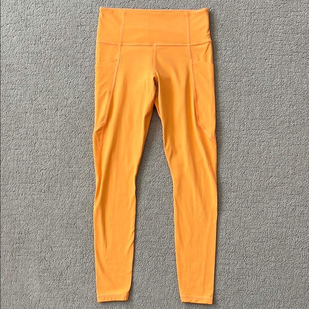 Athleta Women's Orange Leggings